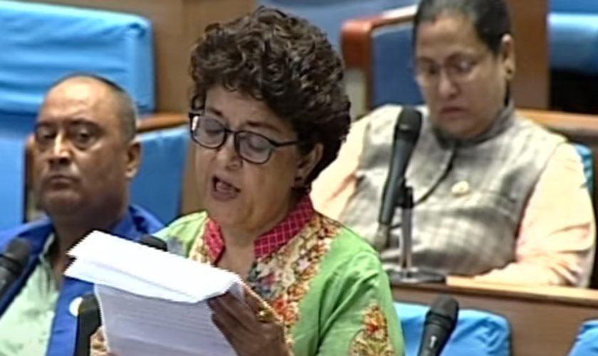 चीनको ग्लोबल सेक्युरिटी इनिसिएटिभमा नेपालको संलग्नताबारे सांसद कोइरालाले मागिन् सरकारको धारणा