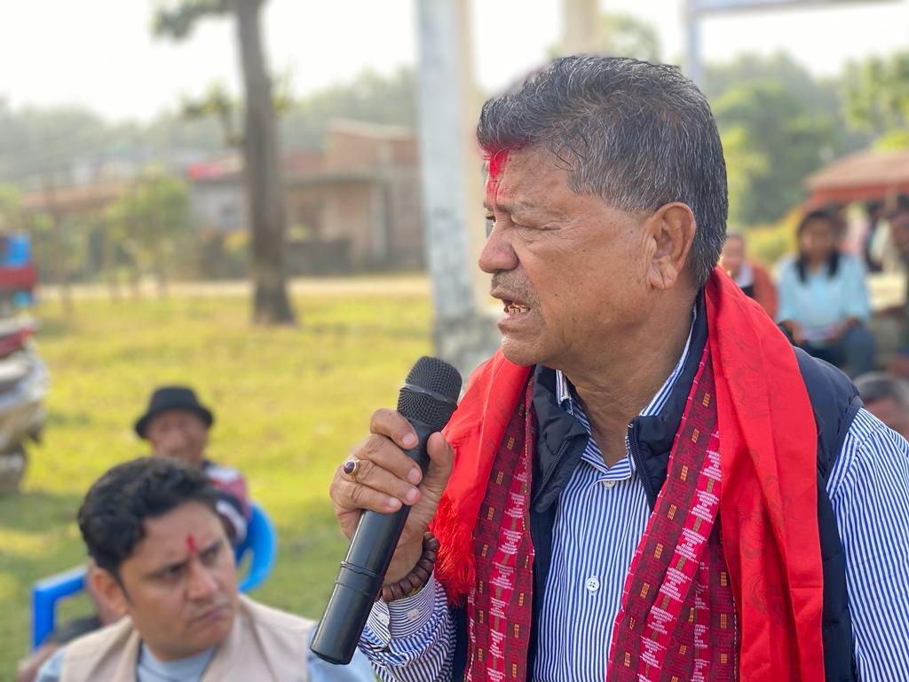 पुल बनाउन सहयोग गर्ने नेता शाहलाई जिताउने स्थानियको प्रतिबद्धता