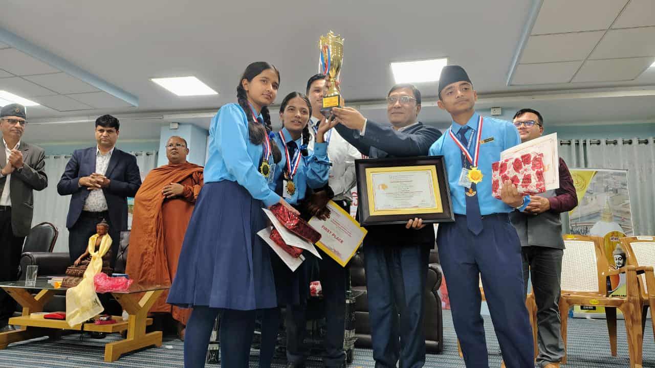 बौद्ध हाजिरीजवाफमा सैनिक महाविद्यालयलाई उपाधि