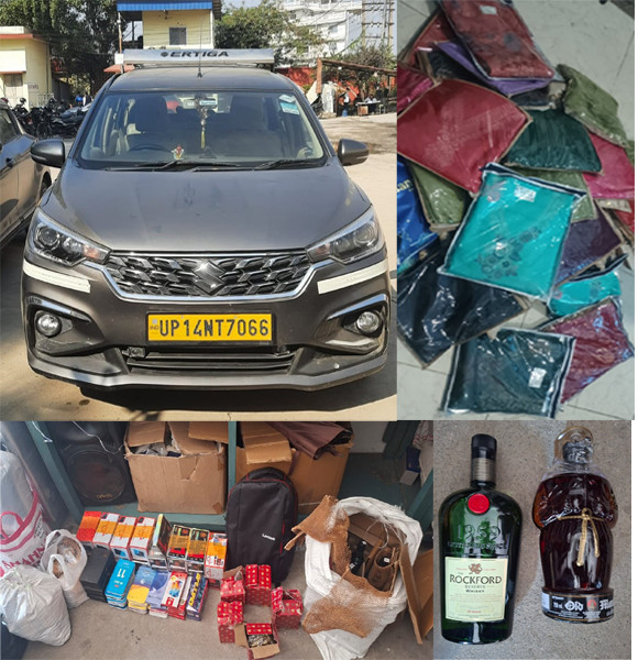 रुपन्देही प्रहरी द्धारा झण्डै २३ लाखको सामान बरामद