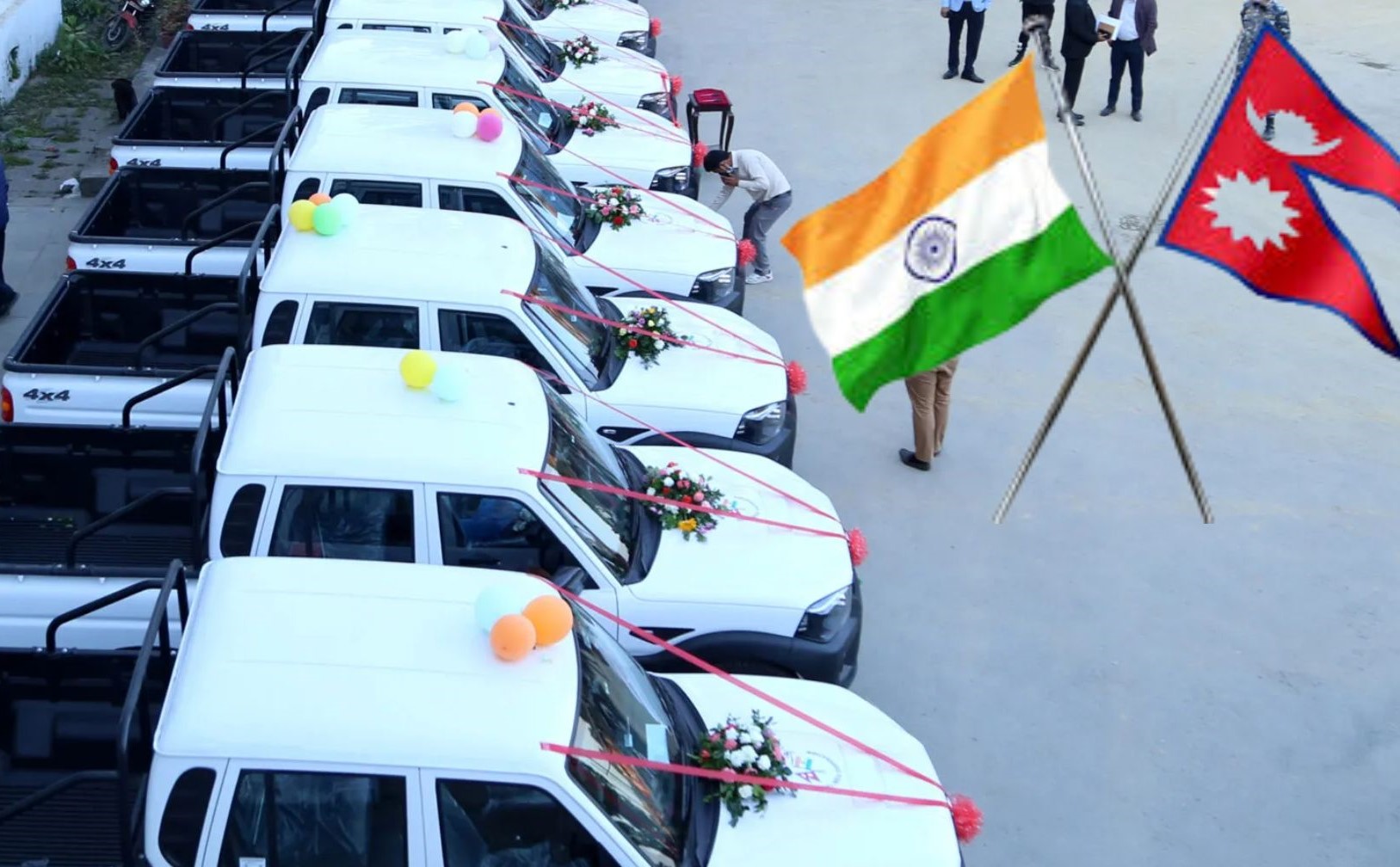 फागुन २१ गते हुने चुनावका लागि भारतले ५३८ वटा गाडी दिने