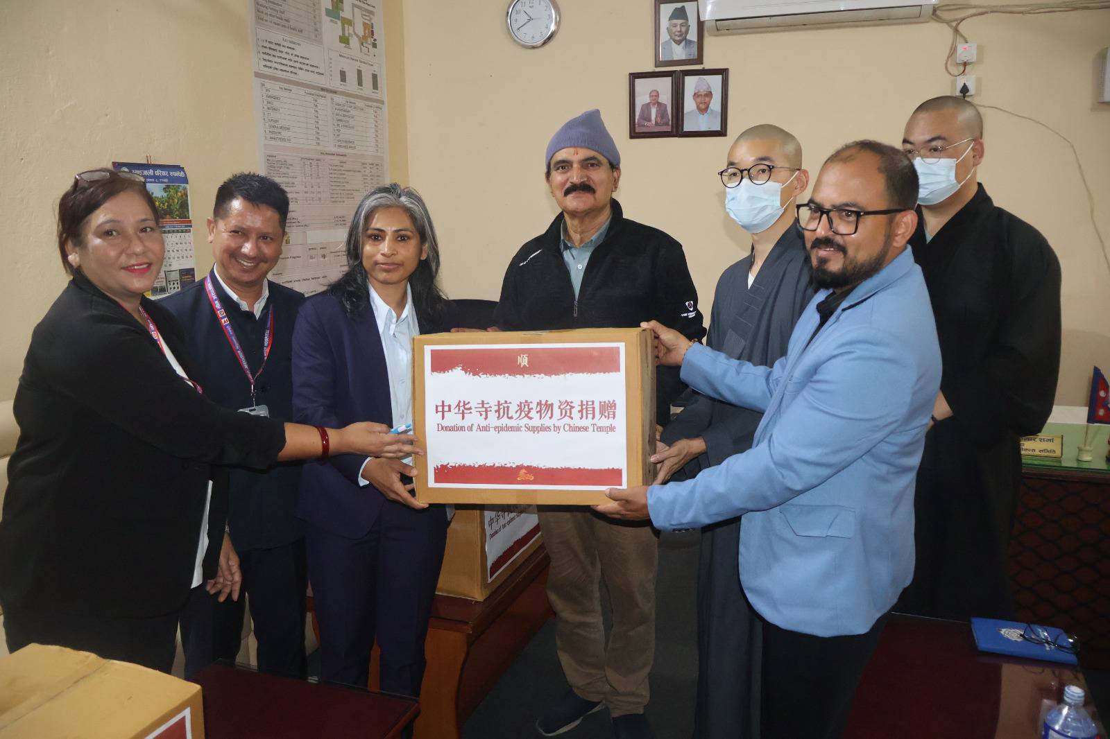 लुम्बिनी स्थित चिनिया चोङ्ग हुवा बौद्ध बिहार समाज सेवामा अग्रसर