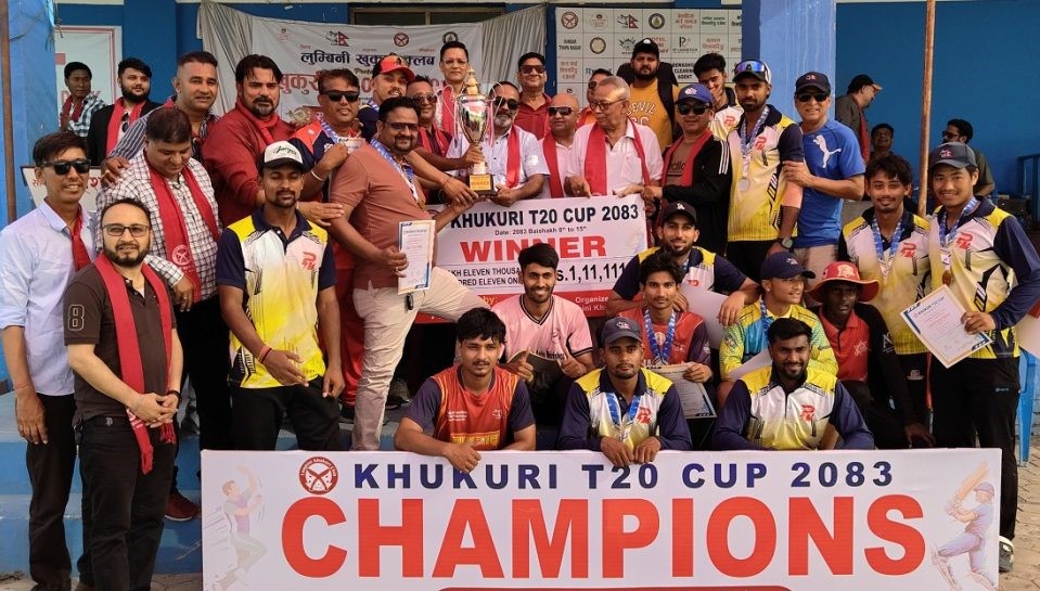 तिरुपतिले चुम्यो खुकुरी कपको उपाधि