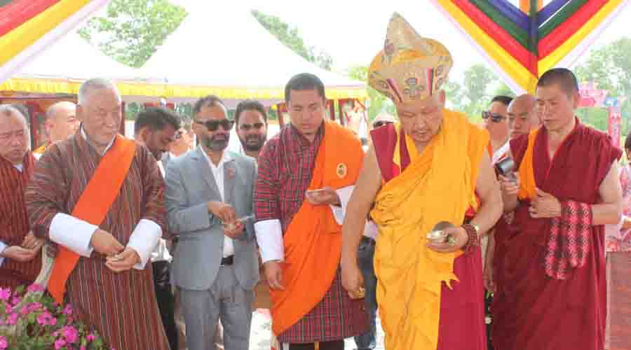 लुम्बिनीमा भुटानी गुम्बा निर्माण सुरु, नेपाल–भुटान सम्बन्ध थप प्रगाढ हुने विश्वास