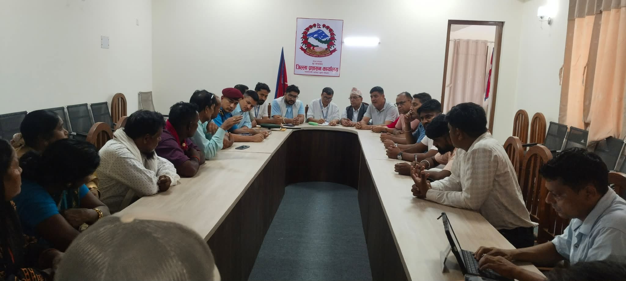 पश्चिम नवलपरासी सुस्ताको सिमानामा सुरक्षा गस्ती बढाउने आश्वासन