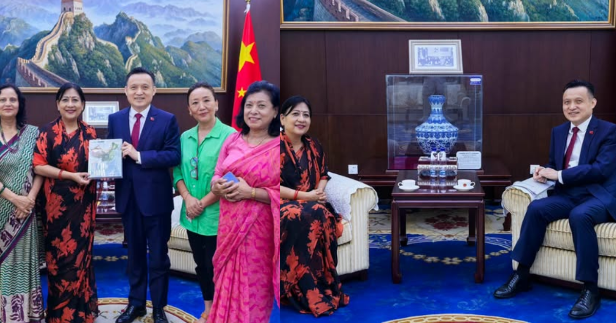 चिनियाँ दूतावासमा नेपाली महिला उद्यमीहरू