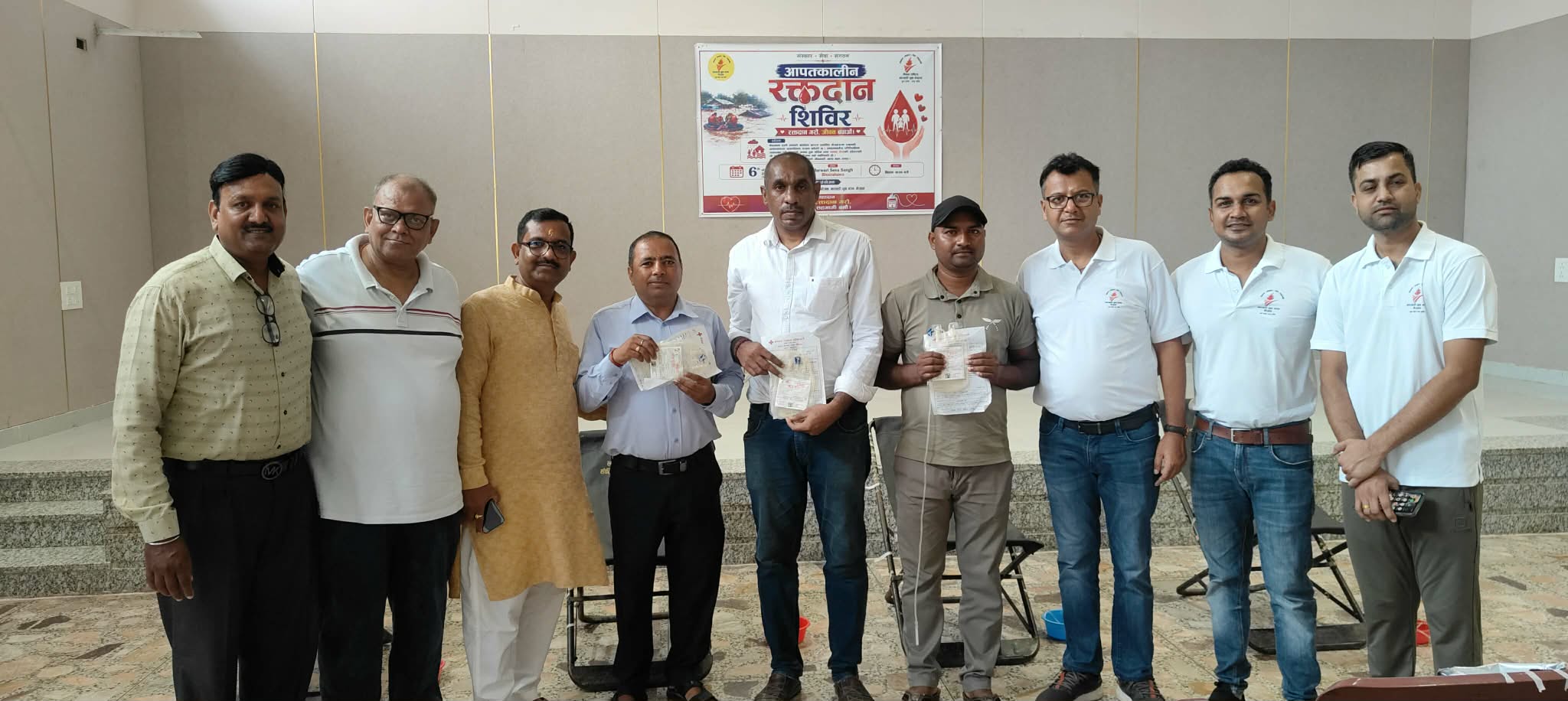 भैरहवामा मारवाडी युवा मंचद्वारा खुल्ला रक्तदान, ७० युनिट रक्त संकलन