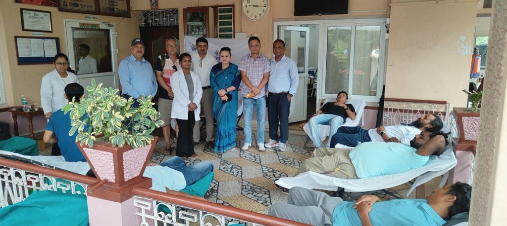 पञ्चकन्या समूहद्वारा आयोजित रक्तदानमा ४२२ यूनिट रगत संकलन