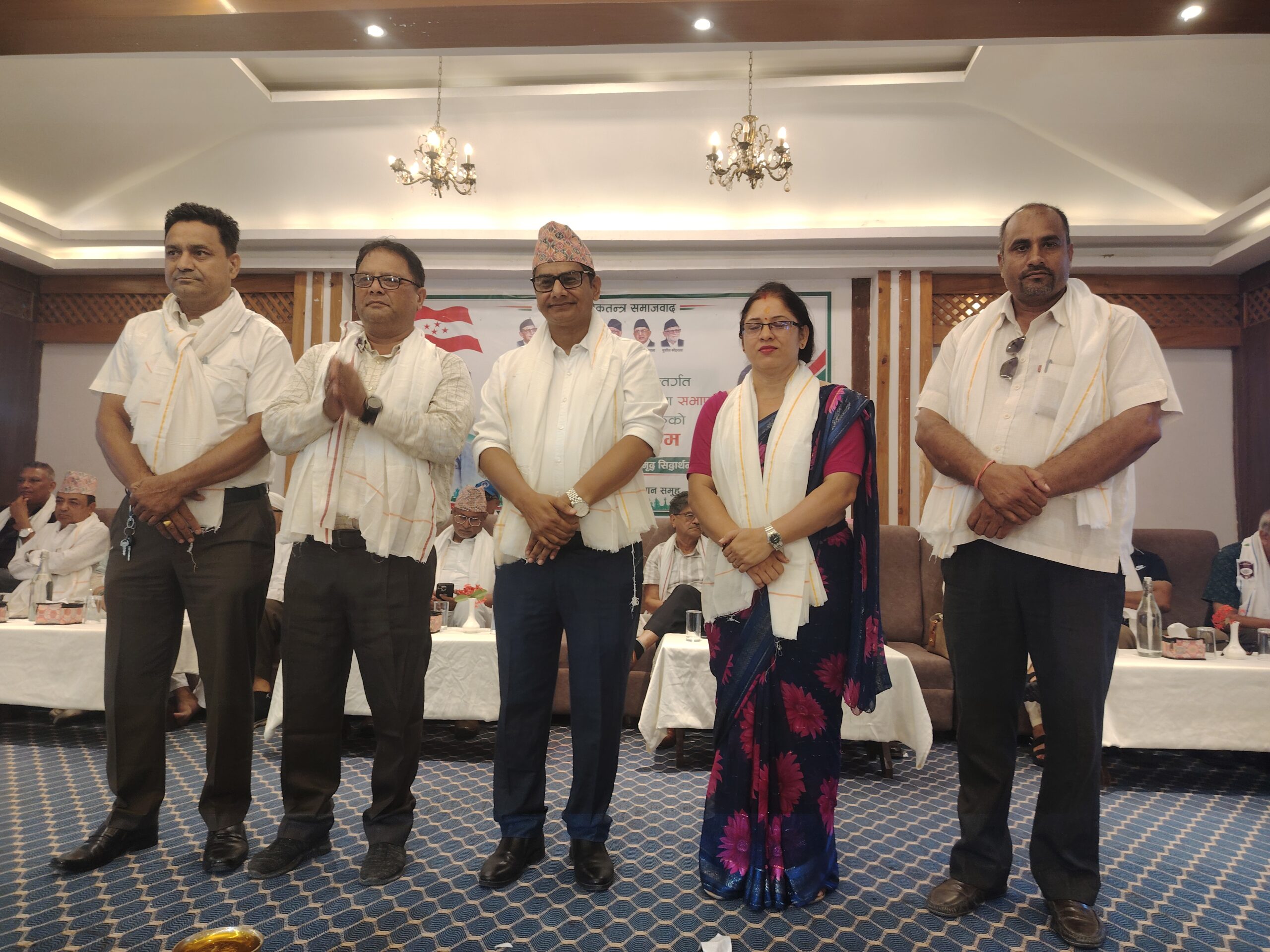 काँग्रेस सिद्धार्थनगर सभापतिमा सञ्जीव शर्मा रेग्मीको प्यानलसहित उम्मेदवारी घोषणा